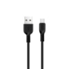 Кабель Hoco X20 USB to MicroUSB 1m black