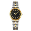 Жіночий годинник Skmei 9272TGDBK-S Gold/Silver-Black класичний з металевим браслетом