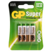 Батарейка GP SUPER ALKALINE 1.5V 24A-U4 лужна, LR03, AAA (4891199000058)