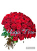 Купити букет квітів троянда 50 см. замовити доставку Ⓜ️ Оболонь або по Києву ♥️ Від Magic Trio.