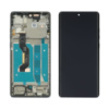 Дисплей для Motorola G85 (XT2427) с чёрным тачскрином и зелёной корпусной рамкой Original