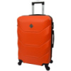 Дорожня валіза на колесах Bonro середня оранжева