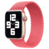 Ремінець для Apple watch 38/40/41 mm (Series SE/7/6/5/4/3/2/1) 135mm Braided Solo Loop (AAA) (Рожевий) - купити в SmartEra.ua