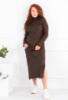 Жіноча коричнева сукня