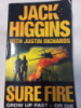 Sure Fire by Jack Higgins