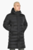 Куртка мужская Braggart зимняя удлиненная с капюшоном - 51300 чёрный цвет