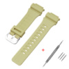 Ремінець Casio accessories для AE-1000W Beige SI бежевий поліуретановий 21.5 см