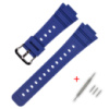 Ремінець для годинника Casio G-Shock DW-5600 B Blue BK синій полімерний 20 см
