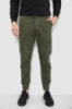 Штани чоловічі однотонні, колір хакі, 244R1693