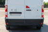 Задние уголки AK003 Черные (2 шт., нержавейка) для Renault Master 2011-2023 гг