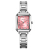 Жіночий годинник Skmei 2582SIPK Silver-Pink зі сріблястим браслетом та рожевим циферблатом