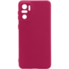 Чохол Silicone Cover Full Camera without Logo (A) для Xiaomi Redmi Note 10 / Note 10s (бордовий / Marsala) - купити в SmartEra.ua