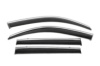 Ветровики с хромированным молдингом Niken Luxury (4 шт) для Lexus GX460 2009-2023 гг