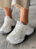 Кросівки білі, екошкіра + текстиль + гума, підошва: 5 см, спереду: 3 см. всередині текстиль