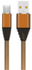 Кабель USB/TYPE-C SERTEC ST-054 круглий тканинний RED (1 м)