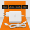 Блок живлення для ноутбука Apple 20.3V 4.3A 87W (USB-C)