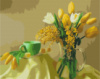 Картина за номерами «Жовті тюльпани» 40х50см