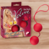 Вагінальні кульки червоні зі зміщеним центром ваги «Velvet Red Balls» You2Toys