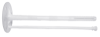Дюбель для теплоізоляції з пластиковим стержнем (білий) 10*70 мм