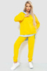 Спорт костюм жіночий обманка, колір жовтий, 102R329