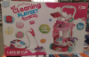 Дитячий іграшковий набор для прибирання 6891-94 візок, пилосос-світло, пінопластові кульки, щітки, совки, флакони