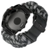 Ремінець для годинника Hemsut HGA145 Rugged Paracord Camo Grey 22 mm паракорд сірий камуфляж