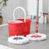 Универсальная швабра с отжимом-центрифугой и ведром Easy Mop Круглая Швабра. Цвет: красный