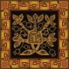 Схема подушки Легенды ацтеков «Древо жизни»