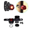 Ліхтар задній велосипедний TY-06/HJ-016-1LED STOP red, Waterproof, ALUMINUM, 2хCR2032