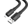 Кабель Hoco X84 USB to MicroUSB 1m black