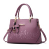 Женская сумка с цветами Фиолетовый