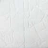 Самоклеюча декоративна 3D панель камінь деко білий 700x700x6 мм