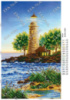 Схема для вишивки Маяк