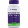 Йохимбе, Yohimbe Bark, Natrol, 500 мг, 90 капсул