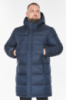 Куртка мужская Braggart удлиненная с капюшоном - 63717 тёмно-синего цвета