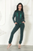 Костюм спортивний жіночий «Mystery» оптом | Норма і батал | Розпродаж моделі 42-44, Зелений