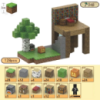 Магнітний Конструктор Майнкрафт Будиночок На Висоті З Різними Елементами зі 128 деталей