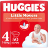 Подгузники Huggies Little Movers 4 (7-18 кг) Jumbo 50 шт (5029053567587)