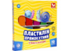 Пластилін Школярик прямокутний 220гр. 10 кол.