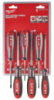 Набір викруток магнітних з тригранною рукояткою MILWAUKEE, (PH1/PH2/SL3/ SL4/SL5,5/SL6,5), (6шт)