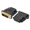 Перехідник HDMI(мама) / DVI-I 24 + 5 (тато) Black Q50