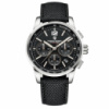 Чоловічий годинник Pagani Design YS008 Silver-Black з сапфіровим склом та хронографом SEIKO VK63