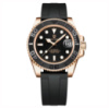 Чоловічий годинник Pagani Design PD-1651 Gold-Black Silicone з сапфіровим склом та механізмом SEIKO NH35