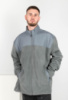 Чоловіча сіра кофта на блискавці