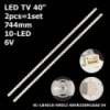 LED підсвітка TV 40« HR-29523-00511 LE4RD2U1-C-K TCL: 40F6F 40F6 40D3000 40S6500FS 40D6 40L2F 40D61 1шт.