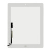 Тачскрин для Apple iPad 4 (A1458/A1459) белый с кнопкой Home