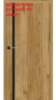 Двері міжкімнатні HYGGE ARVIKA Eris Black Line Catanya Oak, 795x2000