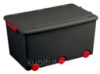 Контейнер для іграшок Tega Baby graphite red