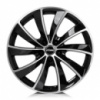 16 7,5 5x112 ET38 RIAL Lugano diamond-black front polished Диски для VW, SKODA, SEAT, AUDI