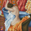 Схема для вышивки А3 Эдгар Дега «Женщина вытирается после купания»